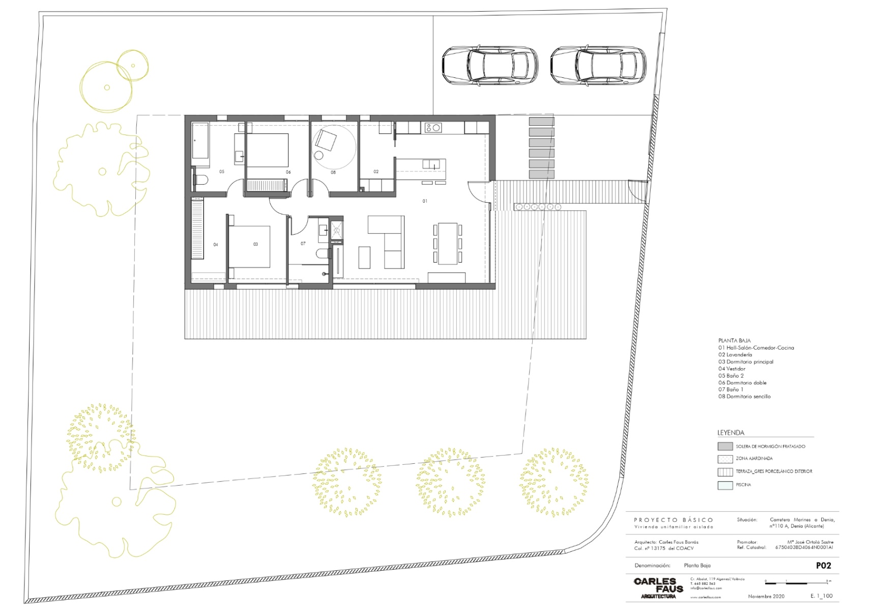 Parcela con proyecto en km 3 de las Marinas